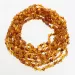 10 Multi BAROQUE teething Baltic amber necklaces 32cm