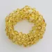 5 Big Lemon BAROQUE Baltic amber adult bracelets 20cm