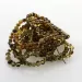 10 Dark Stretch BAROQUE Baltic amber adult bracelets 19cm