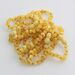 10 Big Butter BAROQUE Baltic amber teething bracelets 14cm