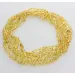 5 Big Lemon BAROQUE Baltic amber adult necklaces 50cm