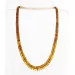 Faceted Cognac BUTTONS Baltic amber necklace 46cm
