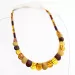 Elegant Baltic amber necklaces collar 44cm