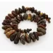 Large Baltic amber beads necklace 63cm