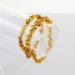 Honey BAROQUE Baltic amber necklace 45cm
