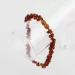 Multi-strand Baltic amber woven teething necklace 36cm