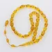 Islamic 33 Prayer OLIVE Baltic amber beads