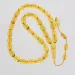 Islamic 33 Prayer OLIVE Baltic amber beads