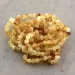 10 Raw Mix BAROQUE Baltic Amber Stretchy Bracelet 19cm