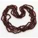 5 Cognac BAROQUE Baltic amber adult necklaces65cm