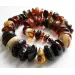 Large BAROQUE beads Baltic amber necklace 19in