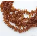 Lot of 5 Baltic amber LONG CHIP beads necklaces