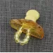 Baltic amber teething dummy - pacifier