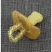 Baltic amber teething dummy - pacifier
