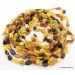 10 Multi larger BEANS Baltic amber adult wholesale necklaces