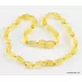 Cylinder beads HQ Baltic amber teething necklace