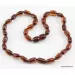 Cylinder beads HQ Baltic amber teething necklace