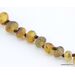Raw BAROQUE teething beads Baltic amber Baby necklace