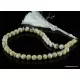 WHITE Islamic 33 Baltic amber prayer ROUND beads