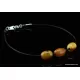 Baltic amber beaded string bracelet