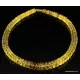 Faceted BUTTONS Baltic amber necklace 18in