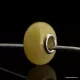 Butter PANDORA style Baltic amber bead Charm