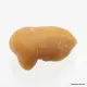 Natural rare Baltic amber resin drop with cracks