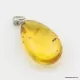 Honey Baltic amber DROP pendant