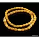 Vintage Egg Yolk BARREL Baltic amber unisex necklace