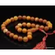 Vintage Egg Yolk Islamic 33 Baltic amber Prayer ROUND beads