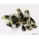 10 Faceted drops Baltic amber earrings