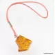 Natural Baltic amber - strap charm dangle