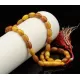 Antique Islamic 33 Egg Yolk Baltic amber prayer OLIVE beads