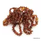 10 Cognac CHIPS Baltic amber teething bracelets