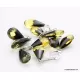 5 Faceted drops Baltic amber earrings