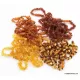 40 Raw CHIPS Baltic amber teething bracelets 14cm