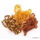 30 Raw CHIPS Baltic amber teething bracelets 14cm