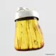 Baltic amber silver pendant w insect inclusion 10g