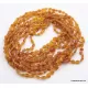 10 Honey RAW BEANS Baltic amber adult necklaces