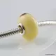 Butter Baltic amber PANDORA style bead
