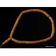 Islamic 33 CYLINDER Baltic amber prayer ANTIQUE beads