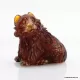 Carved Genuine BALTIC AMBER - Bear