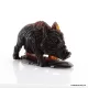 Carved Genuine BALTIC AMBER - Hog