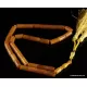 Islamic 33 CYLINDER Baltic amber prayer ANTIQUE beads