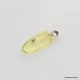 Baltic amber silver pendant w insect inclusion 1g