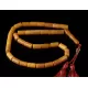 Islamic 33 CYLINDER Baltic amber prayer ANTIQUE beads