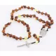 Natural Baltic Amber CHRISTIAN CATHOLIC Rosary