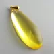 Lemon Drop Baltic Amber Pendant
