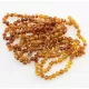 10 Butter BAROQUE Baltic amber adult bracelets 19cm