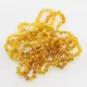 10 Butter BAROQUE Baltic amber adult bracelets 19cm